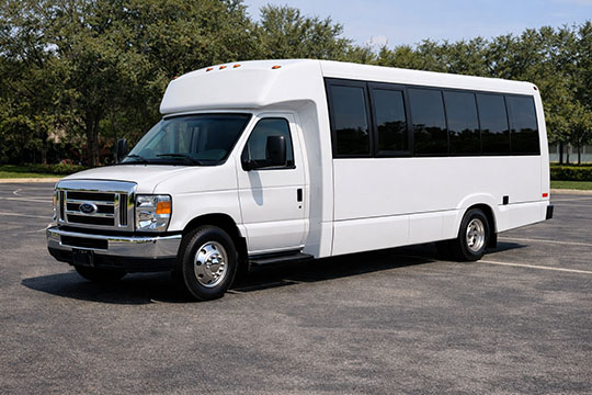 18-passenger minibus available for charter in Ramapo, NY