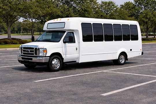 20-passenger minibus available for charter in Ramapo, NY